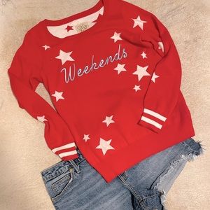 Chaser star weekend sweater